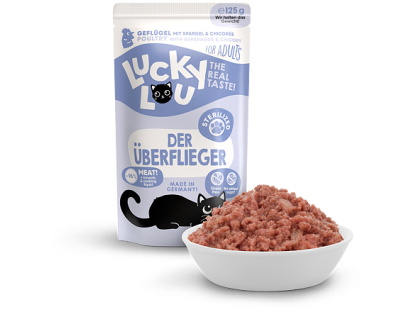 Lucky Lou Lifestage Sterilized s drůbežím masem 125 g