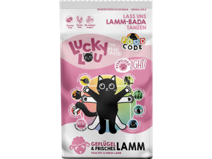 Lucky Lou Light Geflügel & Lamm s jehněčím 1,7 kg