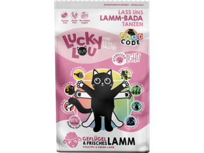 Lucky Lou Light Geflügel & Lamm s jehněčím 750 g