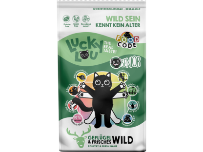 Lucky Lou Senior Geflügel & Wild se zvěřinou 1,7 kg