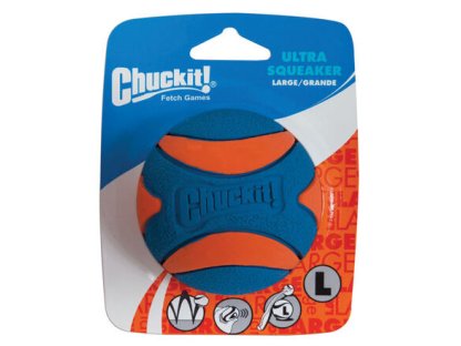 Míček Ultra Squeaker Ball Large 7,5 cm – pískací