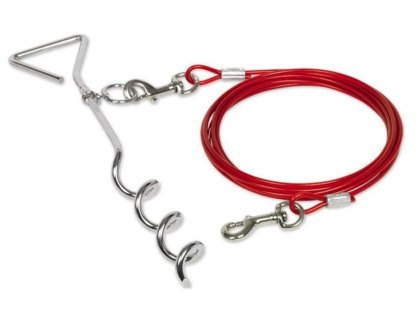 Nobby Festmacher mit Stahlseil 4,5m