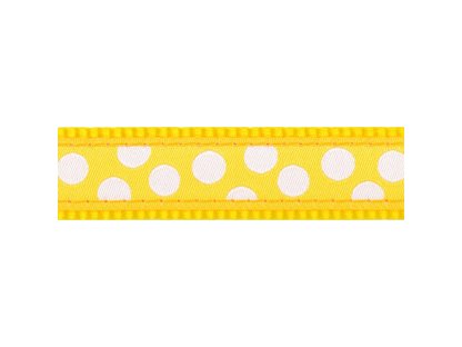 Ob. pol.RD 20 mm x 33-50 cm- White Spots on Yellow