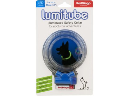 Lumitube Collar S-L - 15 - 80 cm – Blue