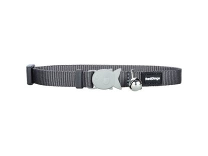 Cat Collar 12 mm x 20-32 cm – Cool Grey