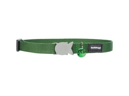 Cat Collar 12 mm x 20-32 cm – Green