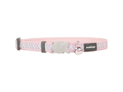 Cat Collar 12 mm x 20-32 cm – Refl. Ziggy Pink