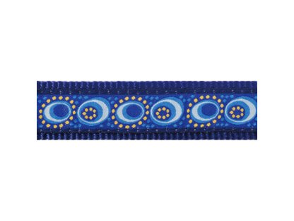 Obojek RD 12 mm x 20-32 cm - Cosmos Blue