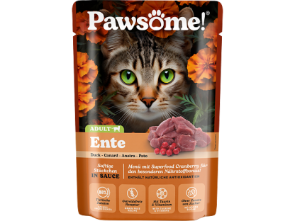 Pawsome! Adult s kachním masem 85 g