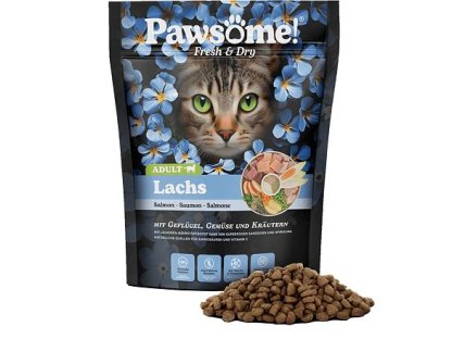 Pawsome! Fresh & Dry Adult Lachs s lososem 750 g