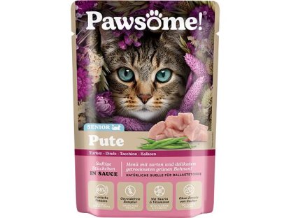 Pawsome! Senior s krůtím masem 85 g