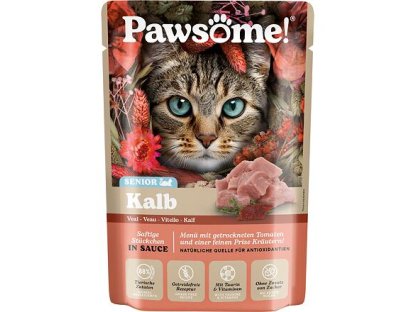 Pawsome! Senior s telecím masem 85 g