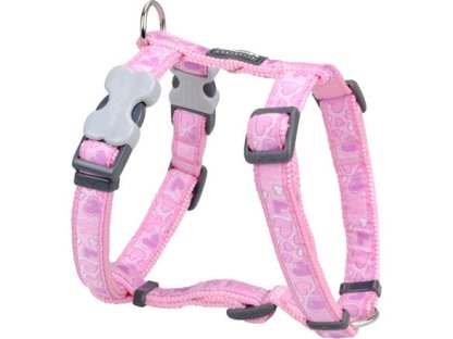 Dog Harness 12 mm x 30-44 cm - Breezy Love Pink