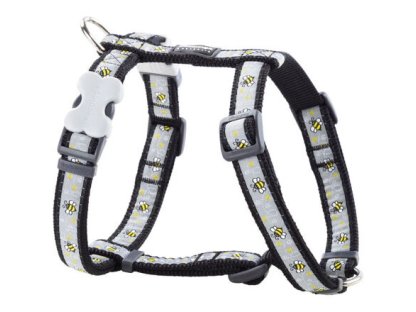 Dog Harness 12 mm x 30-44 cm - Bumble Bee Black