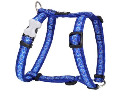 Dog Harness 12 mm x 30-44 cm - Cosmos Blue