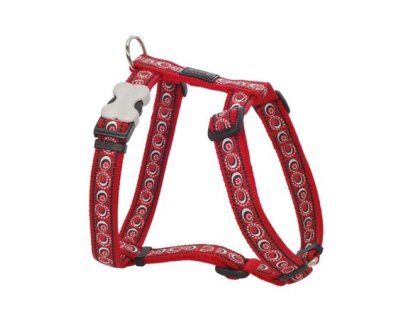 Dog Harness 12 mm x 30-44 cm - Cosmos Red