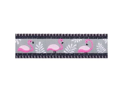 Postroj RD 12 mm x 30-44 cm - Flamingo Grey