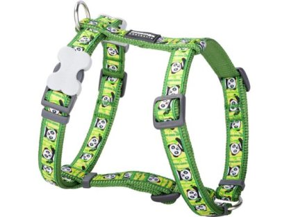 Dog Harness 12 mm x 30-44 cm - Panda Green