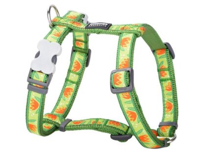 Dog Harness 12 mm x 30-44 cm - Tropical Green