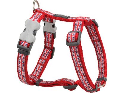 Dog Harness 12 mm x 30-44 cm - Union Jack Flag