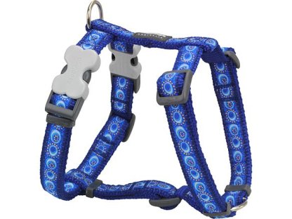 Dog Harness 15 mm x 36-54 cm - Cosmos Blue