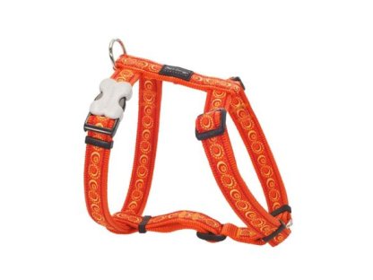 Dog Harness 25 mm x 71-113 cm - Cosmos Orange