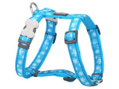 Dog Harness 25 mm x 71-113 cm - Snowflake