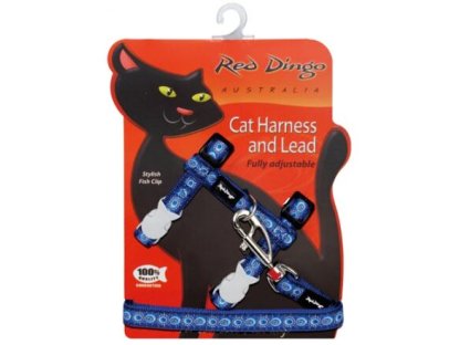 Cat Harnees & Lead - Cosmos Blue