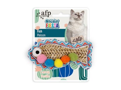 AFP Whisker Fiesta Fish – with catnip