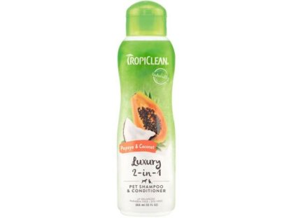 Tropiclean Shampoo Luxury 2 in 1 - 355 ml