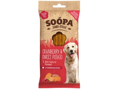 Soopa Dental Sticks Jumbo Cranberry & Sweet Potato 170 g