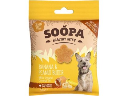 Soopa Healthy Bites s banánem a arašídovým máslem 50 g