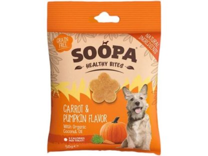 Soopa Healthy Bites s mrkví a dýní 50 g