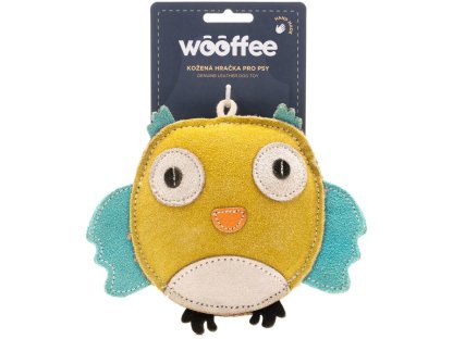 Wooffee kožená hračka Sovička