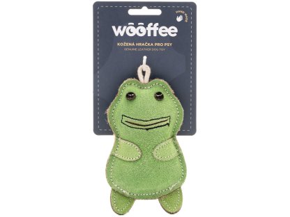 Wooffee kožená hračka Žabka