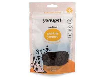 Yogupet Snack pro psy – s vepřovým masem a jogurtem 100 g