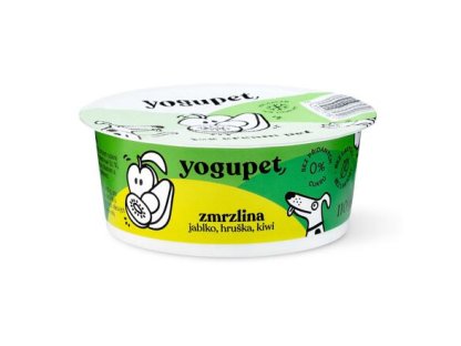 Yogupet ice cream for dogs and cats – with apple, pear and kiwi