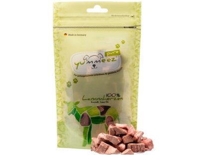 Yummeez Pure Freeze-dried Lamb Hearts 35 g