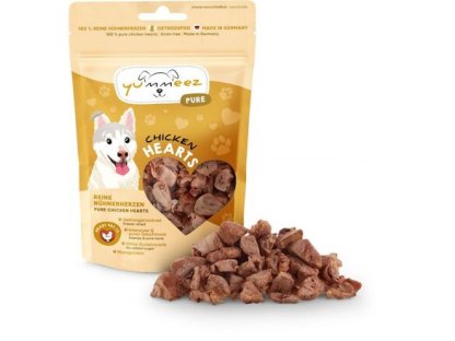 Yummeez Pure Freeze-dried Chicken Hearts 35 g