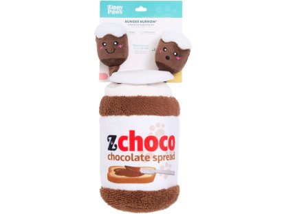ZippyPaws Bunji Burrow – Chocolate Spread Jar
