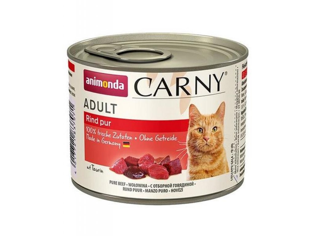 Animonda CARNY® cat Adult hovädzie 200g