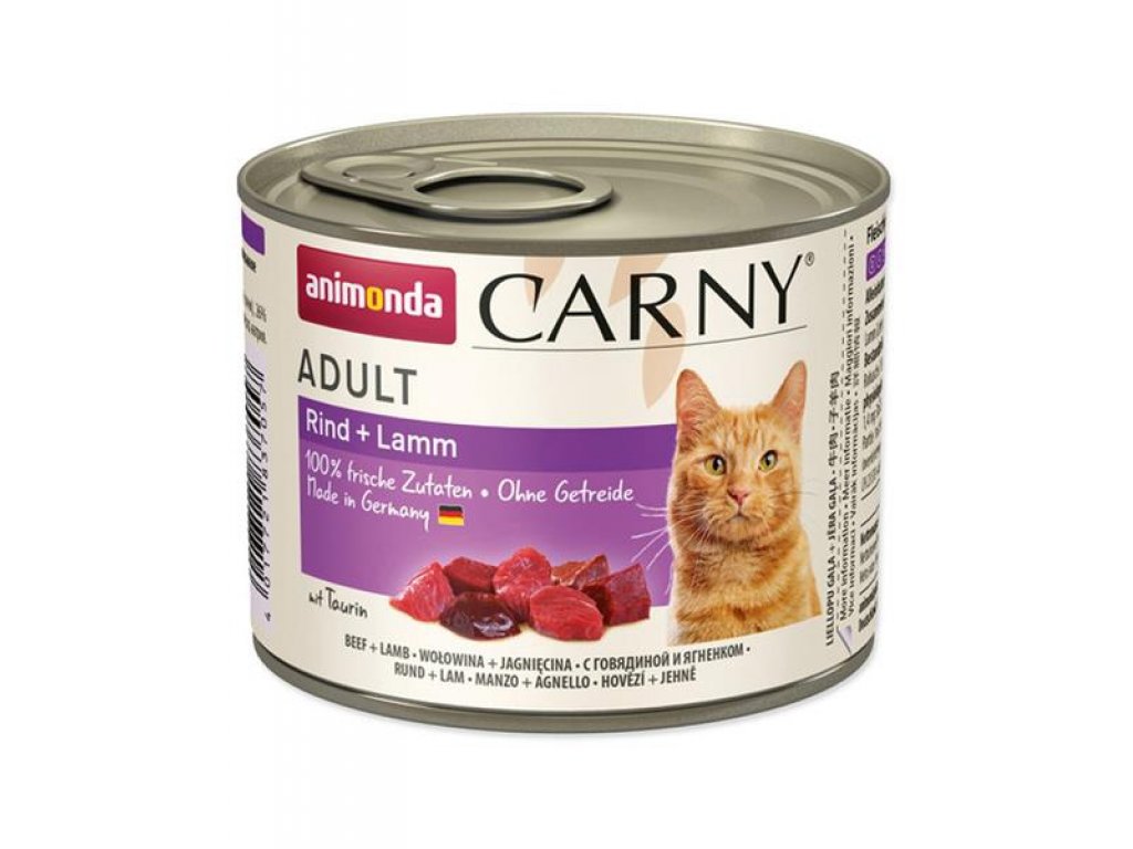 Animonda CARNY® cat Adult hovädzie a jahňa 200g