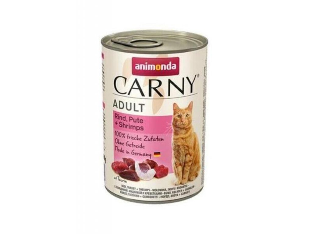 Animonda CARNY® cat Adult hovädzie,morka a krevety 400g