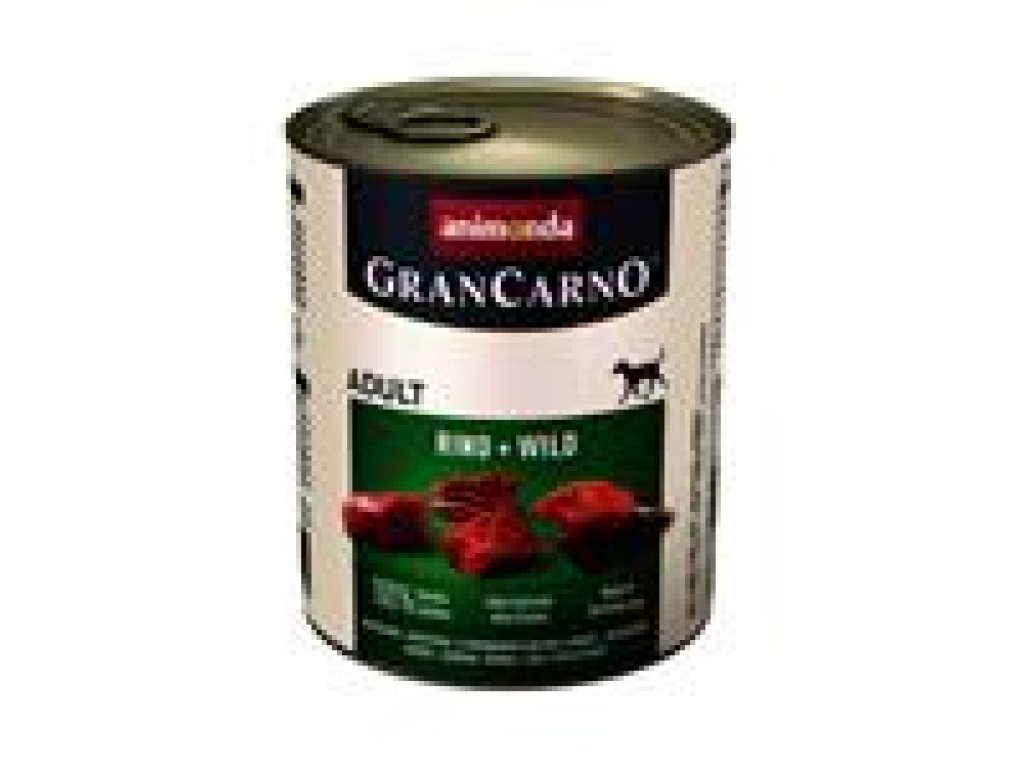 Animonda GRANCARNO® dog adult hovädzie a divina 800g