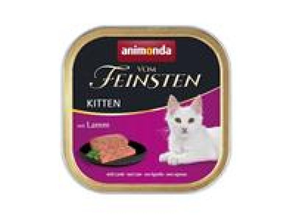 Animonda Vom Feinsten cat Kitten jahňa 100g