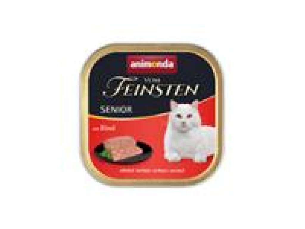 Animonda Vom Feinsten cat SENIOR hovädzie 100g