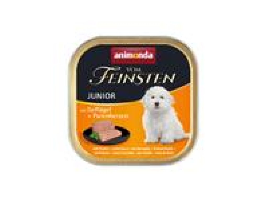 Animonda Vom Feinsten dog PUPPY hydinové a morčacie srdiečka 150g