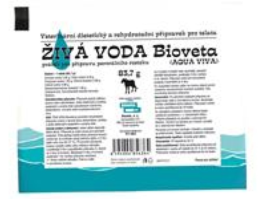 Aqua viva plv.sol. pre teľatá 83,7 g