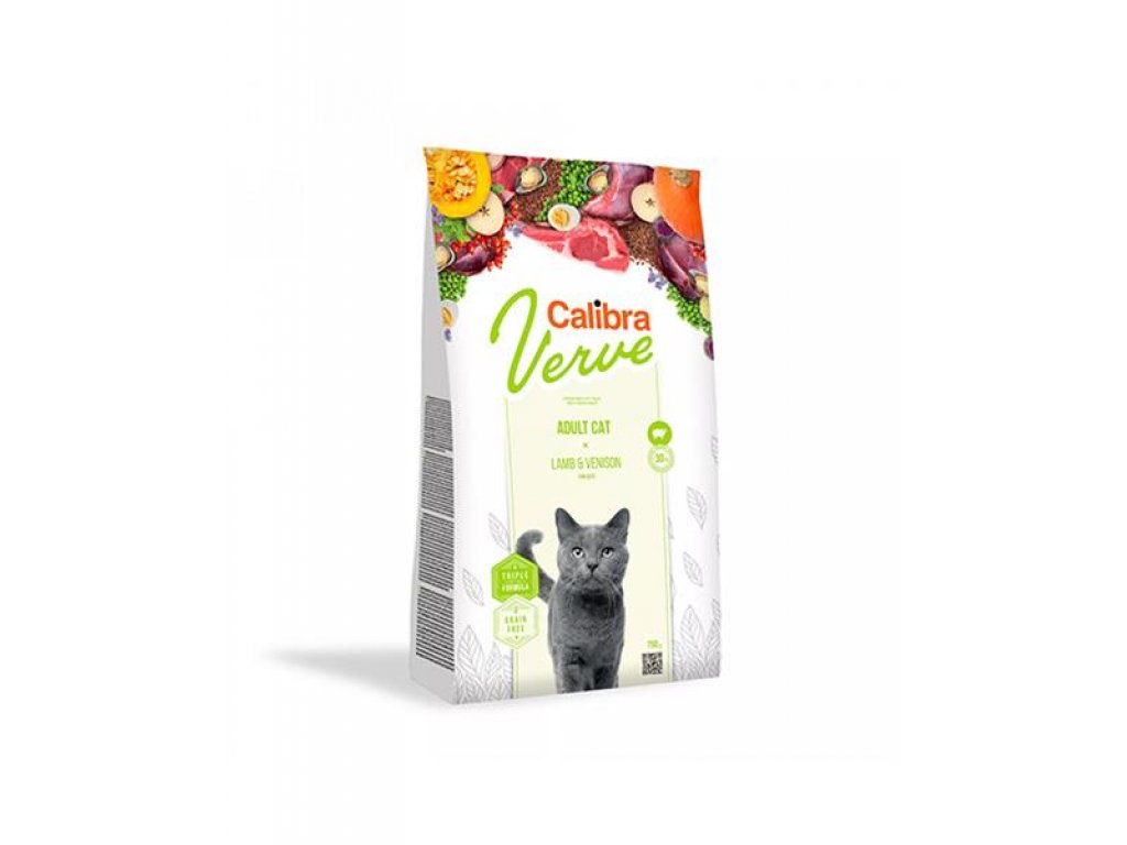 Calibra Cat Verve GF Adult Lamb&Venison 8+, 3,5 kg