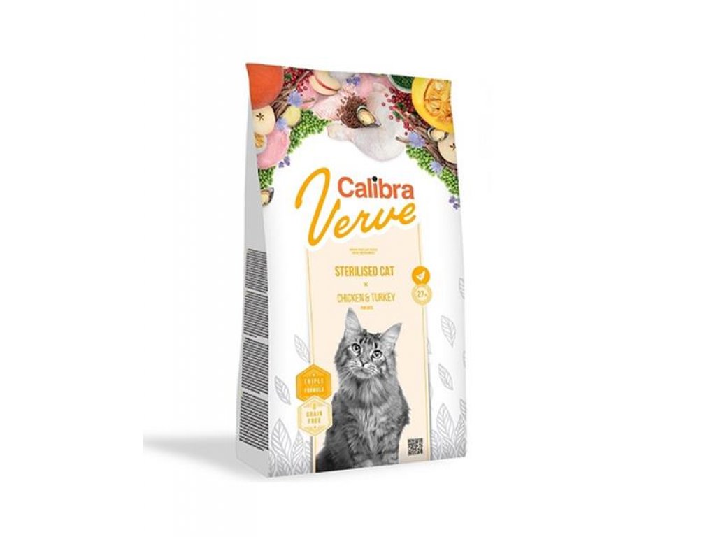 Calibra Cat Verve GF Sterilised Chicken&Turkey 